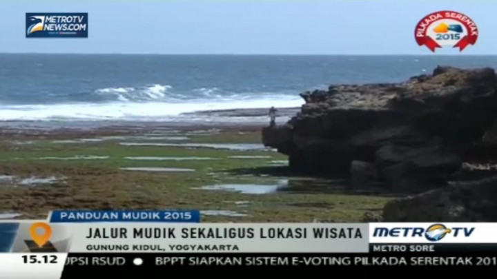 Pemandangan Indah di Jalur Alternatif Pantai Selatan DIY