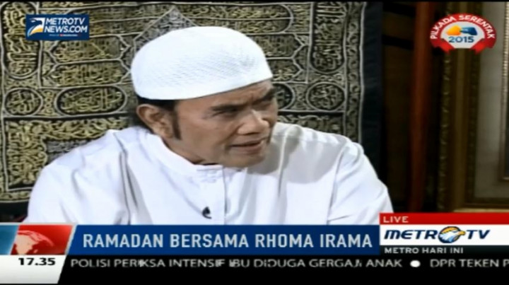 Rhoma Irama: Tundukkan Hawa Nafsu Jadi Hal Utama Berpuasa