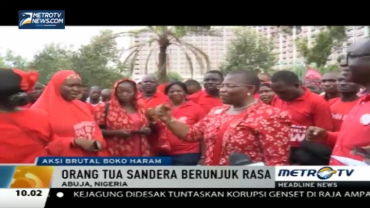 Warga Nigeria Unjuk Rasa Tuntut Pembebasan Ratusan Siswi