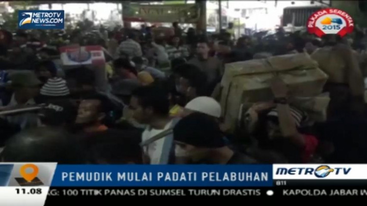 H-9 Lebaran, Pemudik Mulai Padati Pelabuhan Tanjung Mas 