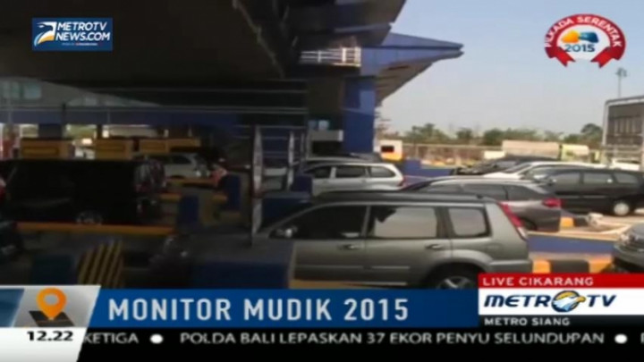 Puncak Arus Mudik di Tol Cikarang Diprediksi H-5 Lebaran