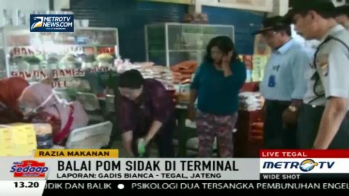 Obat dan Makanan Kedaluwarsa Ditemukan di Terminal Giwangan
