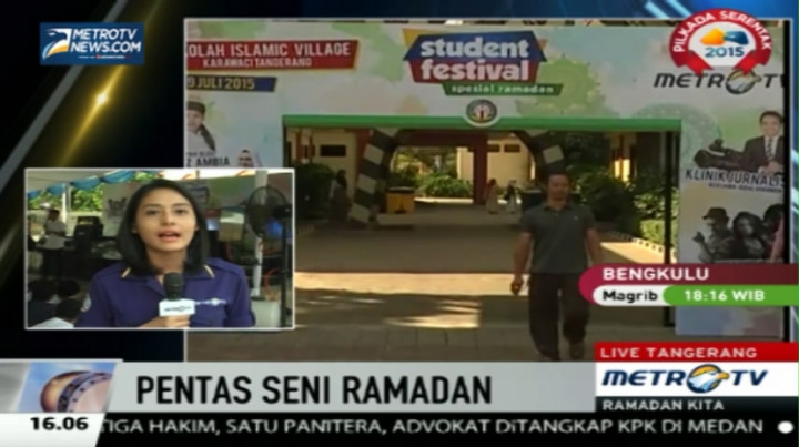 Sekolah Islamic Village Gelar Pentas Seni Ramadan