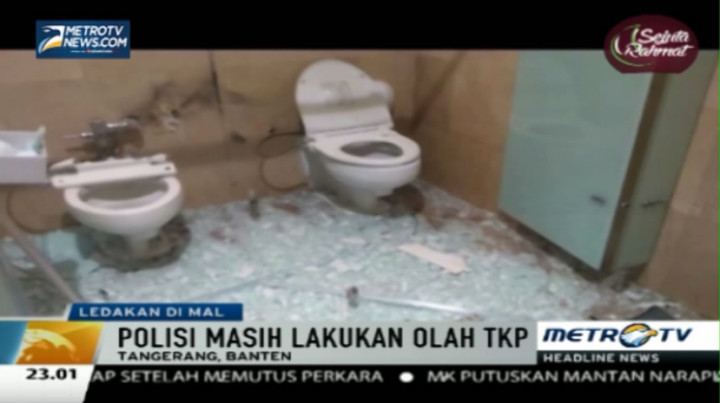 Ledakan Terjadi di Toilet Mall Alam Sutera