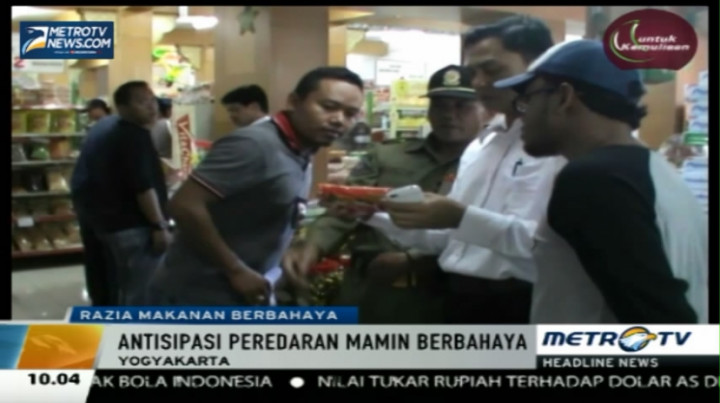 Razia Swalayan, BPOM Yogyakarta Temukan Makanan Kedaluwarsa