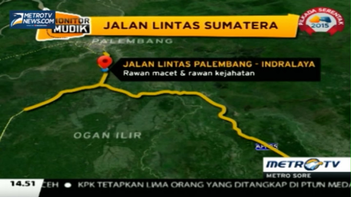 Waspadai Titik-titik Rawan di Lintas Timur Sumatra