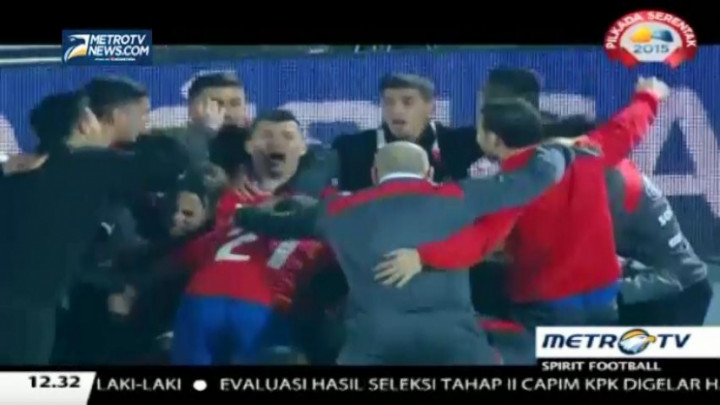 Cile Sukses Taklukan Argentina yang Bertabur Bintang