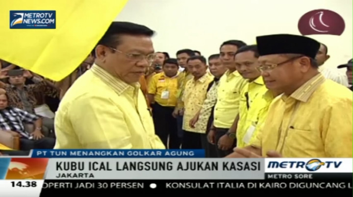 Kalah di PT TUN, Kubu Ical akan Ajukan Kasasi