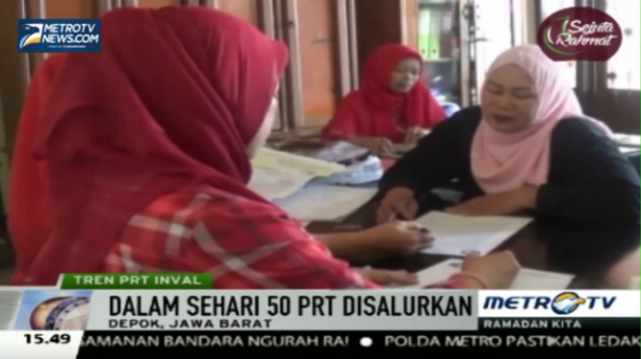 Jelang Lebaran, Permintaan Jasa PRT Infal Mulai Meningkat