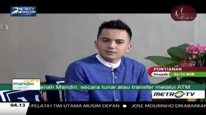 Begini Cara Sahrul Gunawan Ajarkan Agama Pada Anak
