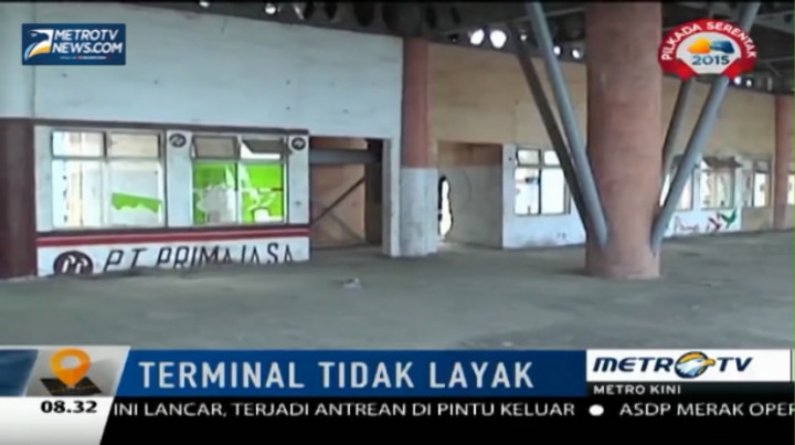 Fasilitas Terminal Kota Cilegon Perlu Dibenahi