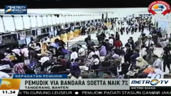 72 Ribu Pemudik di Bandara Soetta Diterbangkan Hari Ini