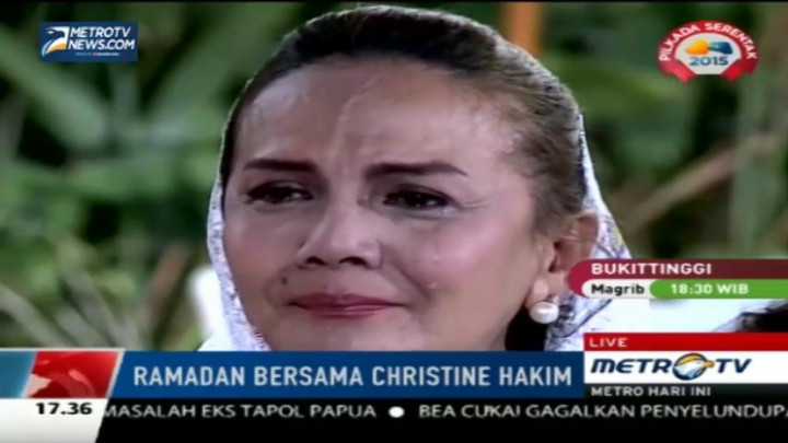 Cerita Christine Hakim Ditinggal Pergi Kakak Jelang Lebaran