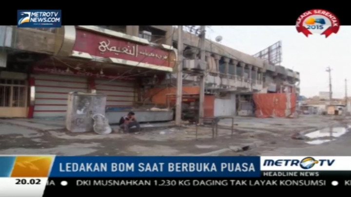 Rangkaian Bom di Baghdad Tewaskan 29 Orang