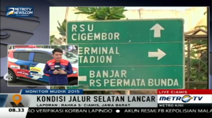 Arus Mudik di Jalur Selatan Jabar Lancar