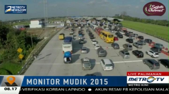 H-3 Lebaran, Jumlah Kendaraan di Tol Cipali Meningkat 
