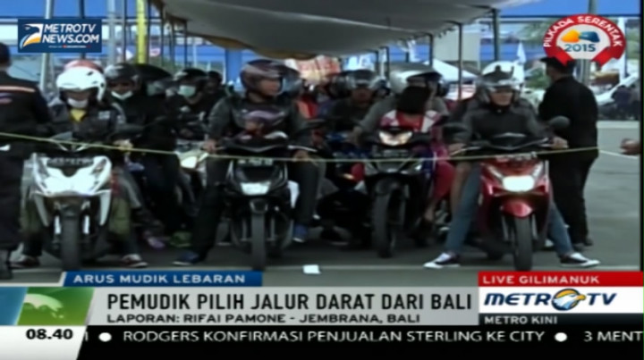 Bandara Ditutup, Warga dari Bali Pilih Mudik Lewat Jalur Darat