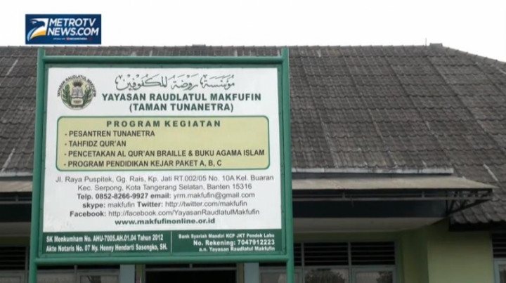 Cahaya Al-Quran Braille dari Serpong