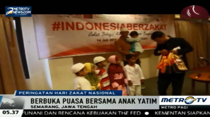 Peringatan Hari Zakat Nasional Digelar di Semarang