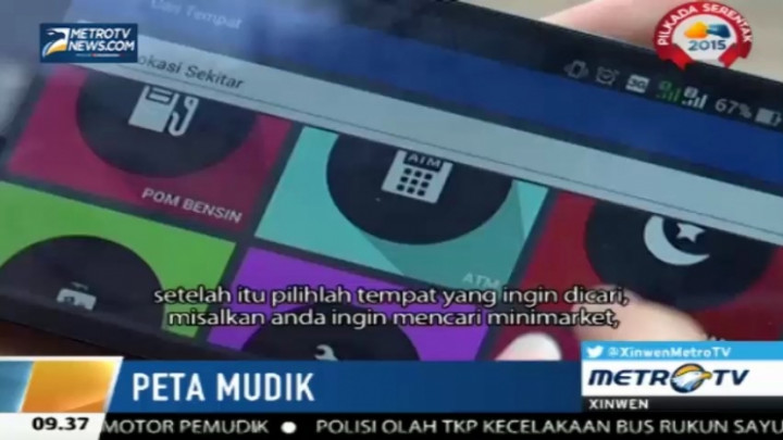 Mau Mudik? Bekali Diri dengan Aplikasi Peta Mudik Metro TV