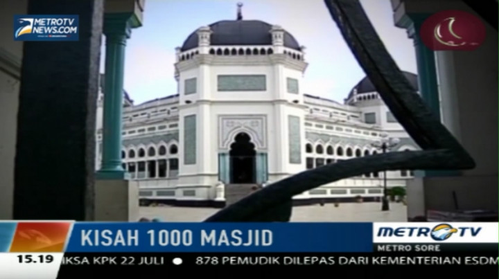  Kisah Masjid Ah Mashun, Ikon Kota Medan