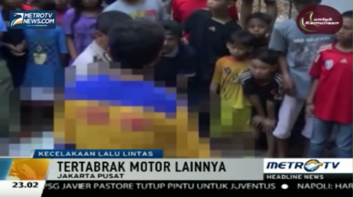 Lawan Arus, Seorang Pengendara Motor Tewas 