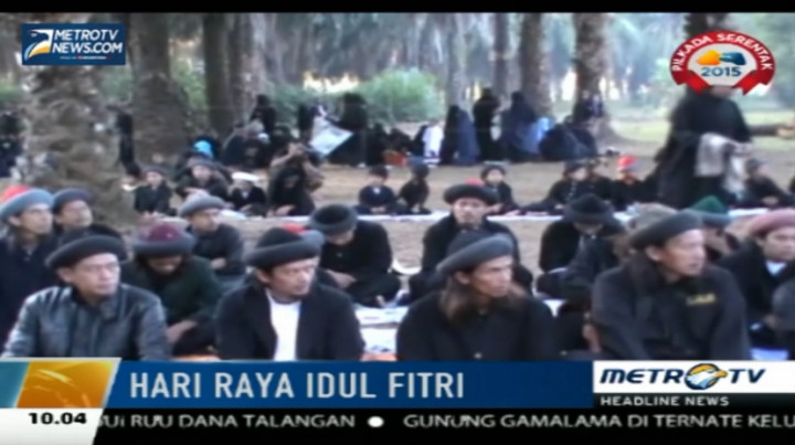 Jamaah An Nadzir Rayakan Idul Fitri Hari Ini