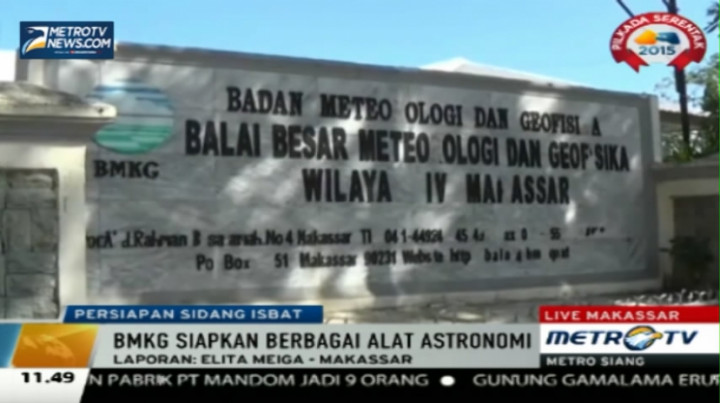 BMKG Makassar Siapkan Alat Astronomi untuk Pantau Hilal  