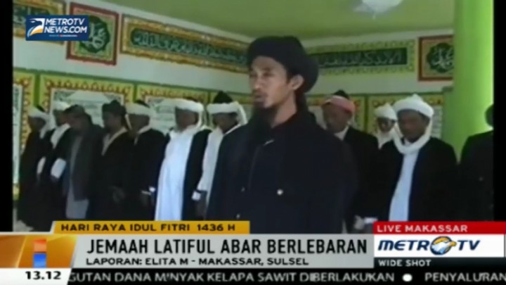 Jamaah Latiful Akbar Rayakan Idul Fitri Hari Ini