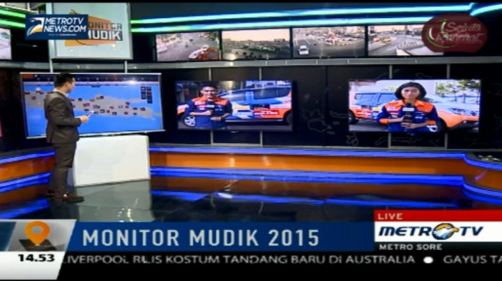 Monitor Mudik di Yogyakarta dan Merak