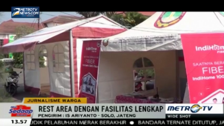 Rest Area di Solo Dilengkapi Wifi dan Telepon Gratis 