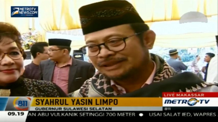Idul Fitri, Gubernur Sulsel Gelar Open House 