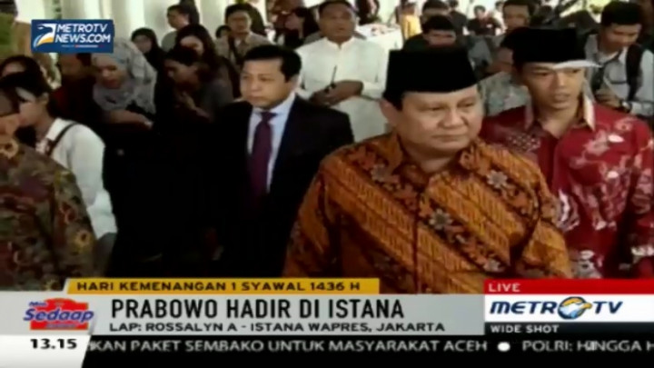 Prabowo dan Ical Hadiri <i>Open House</i> JK