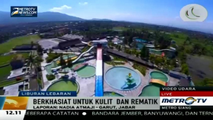  Idul Fitri, Taman Air Sabda Alam dan Ancol Ramai Pengunjung 