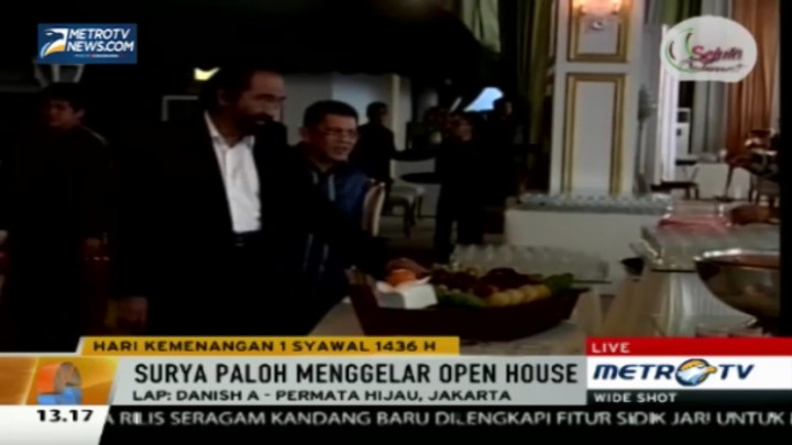 <i>Open House</i>, Surya Paloh Suguhkan Hidangan Khas Aceh