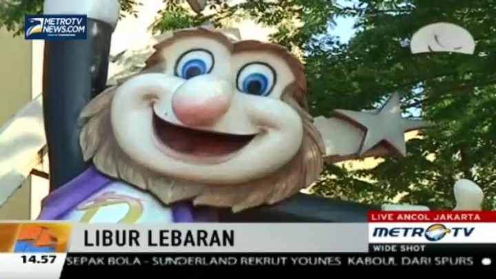 Hari Pertama Lebaran, 5000 Pengunjung Padati Ancol