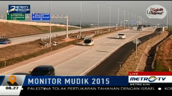 Pagi Ini, Arus Lalin Tol Cipali Ramai Lancar 