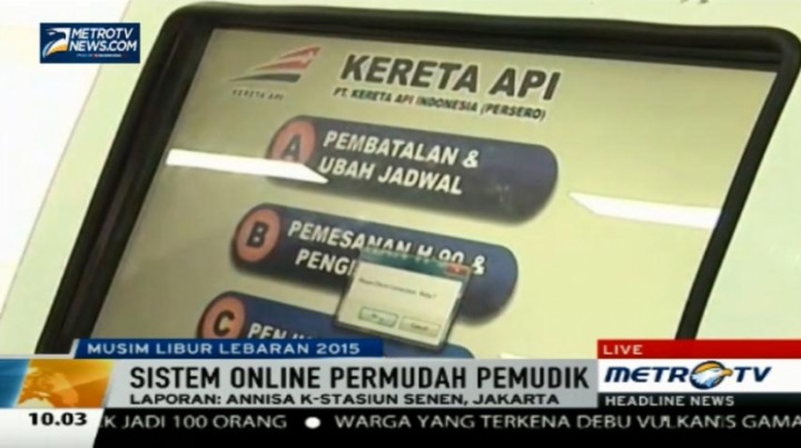  Banyak Calon Penumpang di Stasiun Senen Batalkan Tiket