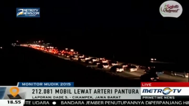 310.278 Orang Tinggalkan Ibu Kota Lewat Tol Cipali
