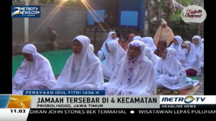 Jemaah Aboge di Probolinggo Baru Gelar Salat Id Hari Ini