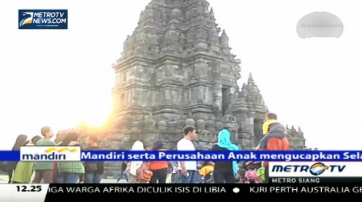 Candi Prambanan Jadi Destinasi Favorit Wisata di Yogyakarta 