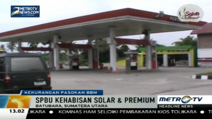 H+2 Lebaran, Stok BBM di Batubara Mulai Habis