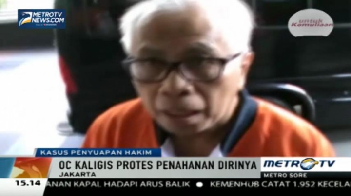 OC Kaligis Anggap Penahanan Dirinya sebagai Penculikan