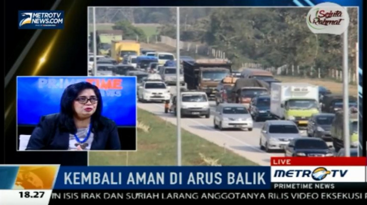 Lebih Lelah, Arus Balik Lebih Berpotensi Kecelakaan