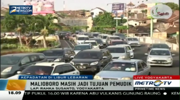 H+2 Lebaran, Malioboro Ramai Dipadati Pemudik