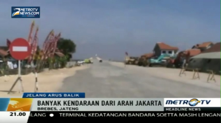 Arus Balik, Tol Pejagan-Brebes Belum Juga Dibuka