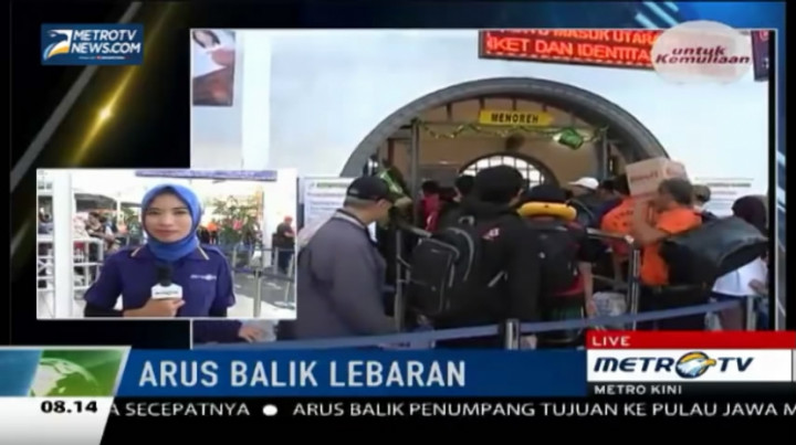 Arus Balik Lebaran, Sebanyak 33 Kereta Disiapkan Stasiun Pasar Senen