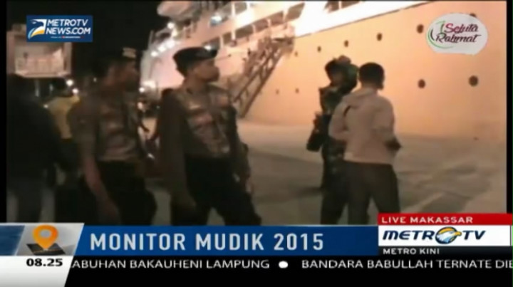 Arus Balik di Pelabuhan Soekarno Hatta Makassar Masih Sepi