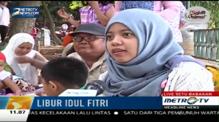 Libur Lebaran, Tempat Wisata Dipadati Pengunjung