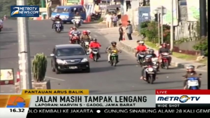 Polisi Masih Berlakukan Sistem Buka Tutup Jalur Puncak